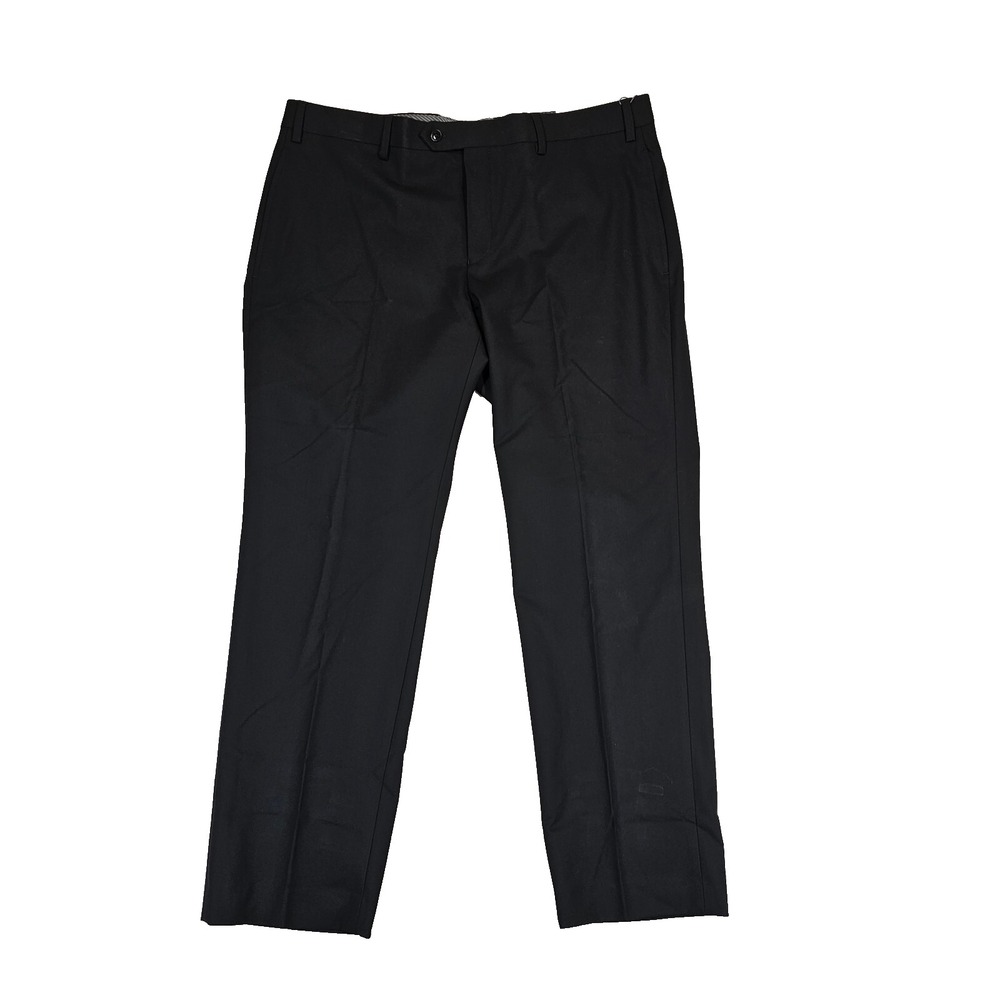 Michael Kors Mens Classic Fit Performance Dress Pants Black Size 36W X‎ 29L NWT